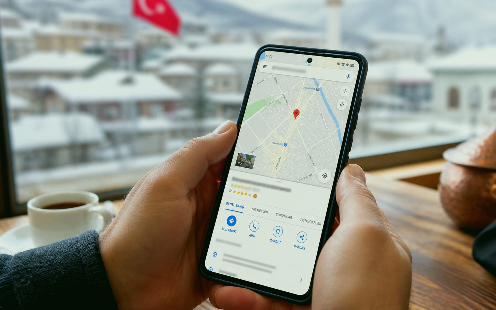 Erzurum Google Haritalar’da üste çıkmak
