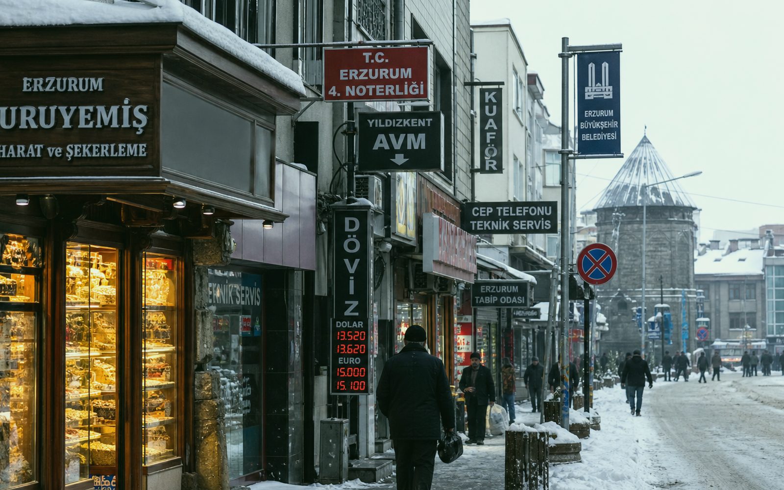 Yakutiye’de tabela yaptırmak: cadde görünürlüğü